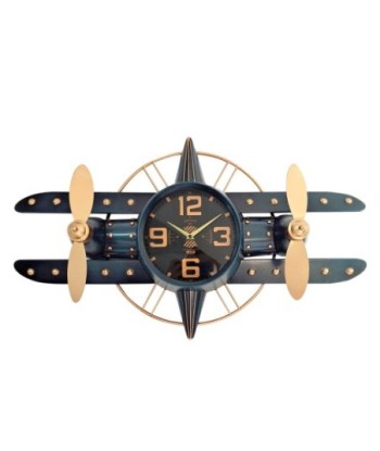 Reloj de pared estilo avión industrial vintage decorativo