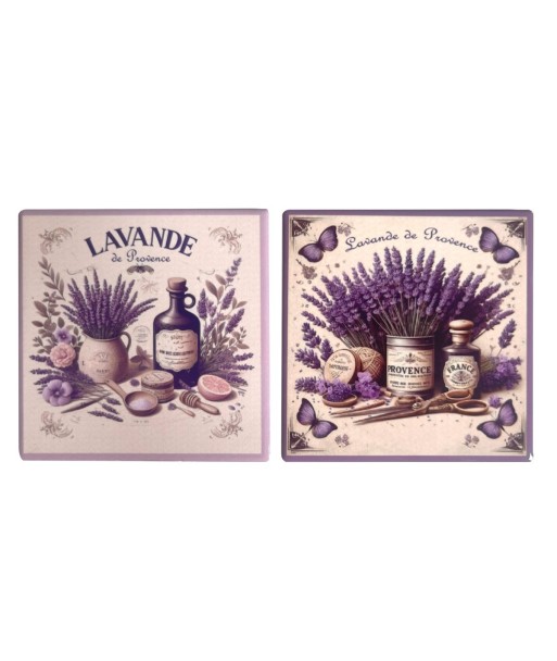Posavasos lavanda 2 unidades - Protege tu mesa con estilo