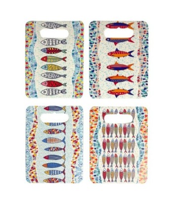 Tabla cortar peces 4 diferentes diseños para cocina y pescadería