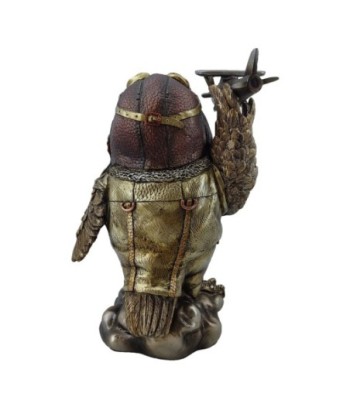 Figura de Búho Decorativa en Resina, Adorno Contemporáneo para Hogar, Estilo Único, Regalo Ideal para Amantes