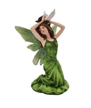 Figuras de Hada Étnica en Resina, Decoración Fantasía para Coleccionistas, Regalo Original, 17.5 cm, Arte Mágico