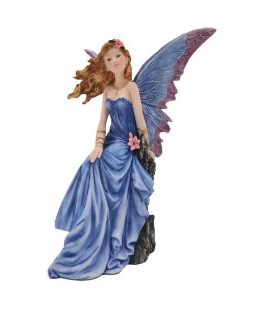 Figura de Hada Étnica en Resina para Decoración de Fantasía, 22 cm, Ideal para Regalos y Colecciones de Arte
