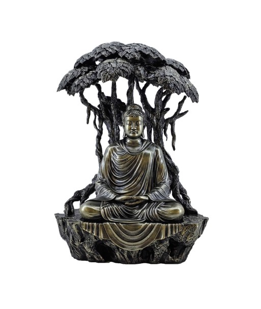 Figura de Buda Oriental en Resina para Decoración de Hogar, Estilo Zen, Estatua Religiosa, 44 cm, Accesorio de