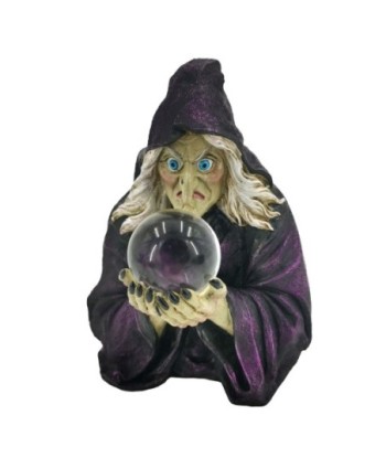 Figura de Bruja de Fantasía Étnica en Resina, Decoración Mística para Hogar, Colección Exclusiva de Figuras