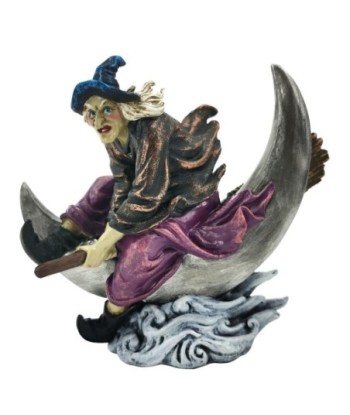 Figura de Bruja de Fantasía Étnica en Resina, Decoración Mágica para Coleccionistas y Amantes del Ocultismo