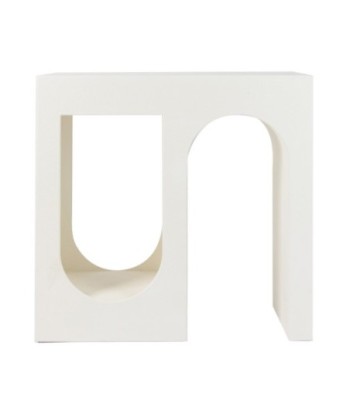 Mueble consola bohemio blanco para decoración moderna y funcional en el hogar
