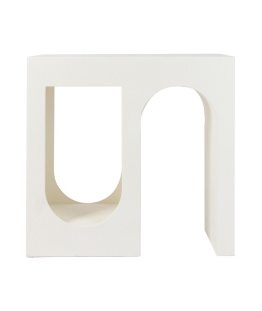 Mueble consola bohemio blanco para decoración moderna y funcional en el hogar