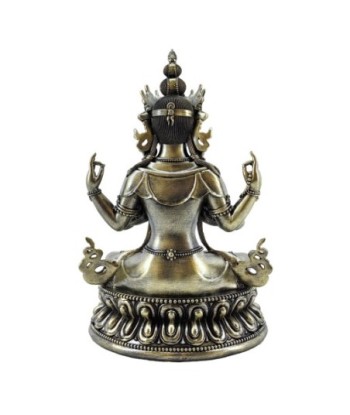 Figura de Buda Oriental Decorativa en Resina para Hogar, Meditación y Bienestar Espiritual, 31 cm, Estilo Zen