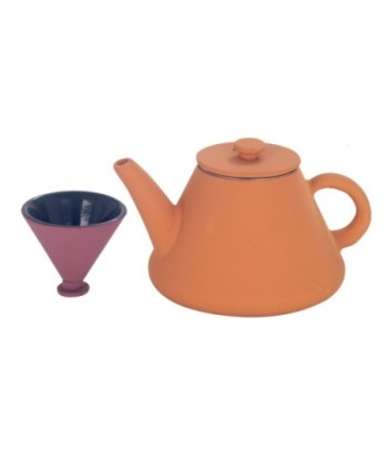 Tetera 0,4l de Hierro Colado Naranja