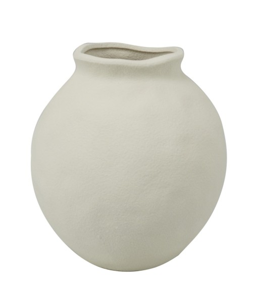 Jarron grande de porcelana blanca estilo bohemio para decoración del hogar