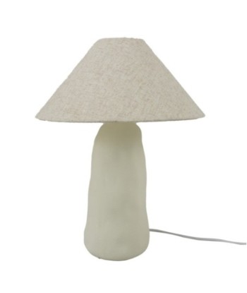 Lámpara de Sobremesa Bohemio Blanco Porcelana
