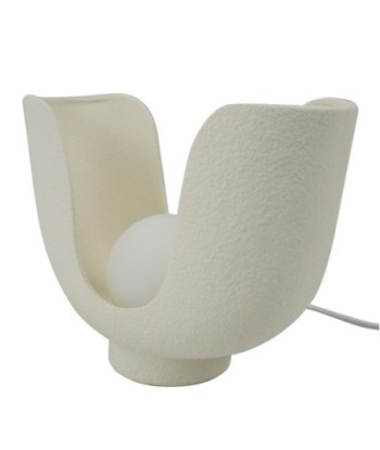 Lámpara de Sobremesa Bohemio Blanco Porcelana