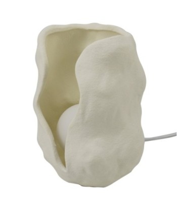 Lámpara de Sobremesa Bohemio Blanco Porcelana 21,5x13,5x16 cm