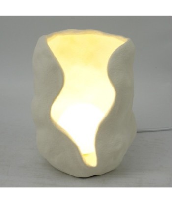 Lámpara de Sobremesa Bohemio Blanco Porcelana 21,5x13,5x16 cm