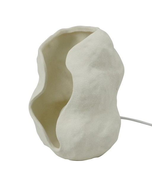 Lámpara de Sobremesa Bohemio Blanco Porcelana 27,5 cm x 16 cm x 18,5 cm