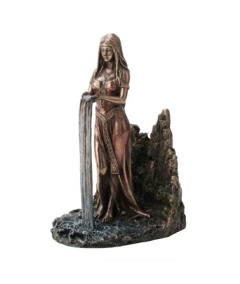 Figura Danu Diosa Celta Madre Tierra Resina Decorativa 23cm