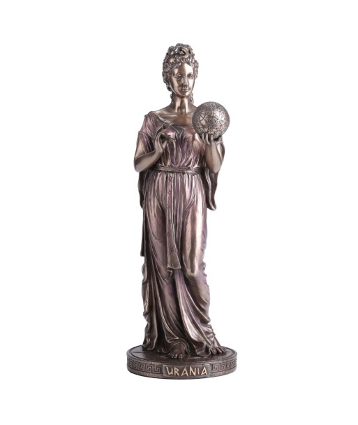 Figura Urania Diosa Griega Astronomía Colección Clásica Resina 23 cm