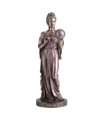 Figura Urania Diosa Griega Astronomía Colección Clásica Resina 23 cm