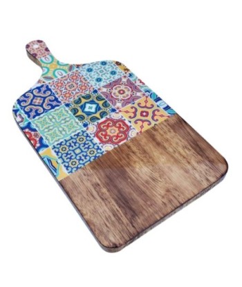 Tabla cortar hidraulico grande de madera maciza para cocina