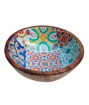 Cuenco Hidraulico Pequeño Vintage para Cocina Multicolor