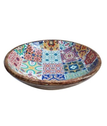 Cuenco hidraulico grande vintage para cocina y decoración