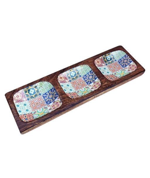 Bandeja hidráulico vintage para cocina en madera