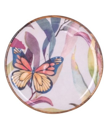 Bandeja mariposas graciosas y elegantes para decoración hogar y regalo original