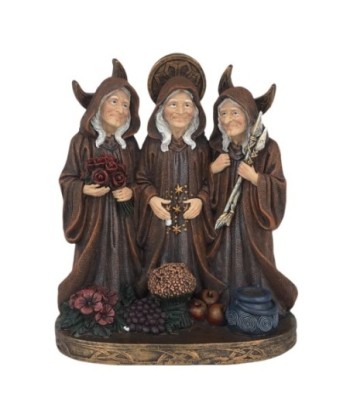 Figura Brujas de Fantasía Etnico Resina Decorativa