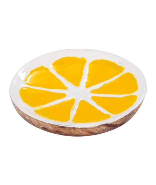 Plato decorativo pequeño de madera para cocina, ideal para servir aperitivos, frutas o postres, diseño elegante