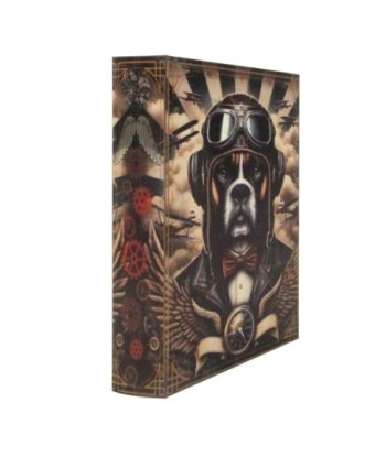 Caja libro perro decorativa para amantes de los perros
