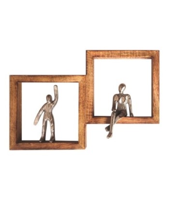 Adorno de Pared Figuras Bohemio para Decoración del Hogar