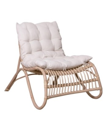 Sillón Moderno de Madera Teka, Diseño Elegante y Confortable para Decoración de Interiores y Exteriores, Mueble