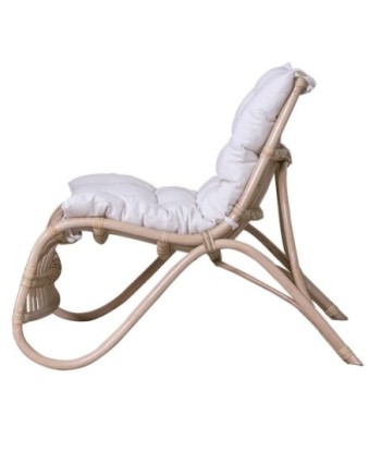 Sillón Moderno de Madera Teka, Diseño Elegante y Confortable para Decoración de Interiores y Exteriores, Mueble