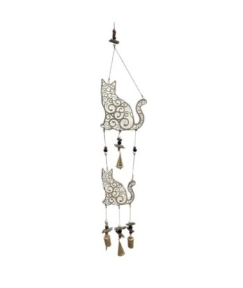 Móvil Gato Decorativo Bohemio para Niños, Colgante de Madera, Ideal para Habitaciones Infantiles, Estilo Único