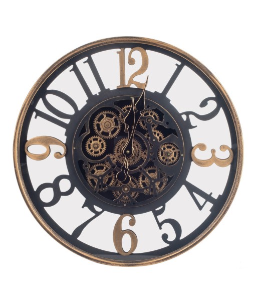 Reloj de Pared Engranaje Industrial Vintage Decorativo