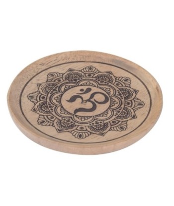 Bandeja Mandala Om Pequeña Decorativa Étnica para Hogar y Oficina