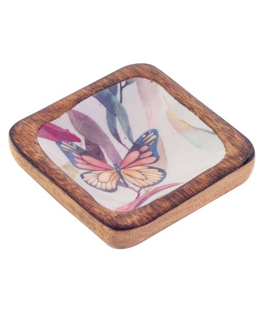 Bandeja mariposas pequeña para decoración del hogar y regalos originales