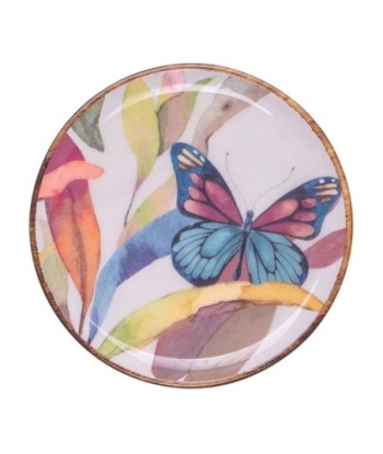 Bandeja Mariposas Pequeña de Madera para Cocina y Decoración Romántica