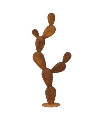 Cactus decorativo de metal para el hogar y jardín