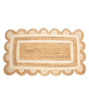 Alfombra de Yute Natural para Entrada y Salón - 70x120cm - Diseño Elegante y Duradero