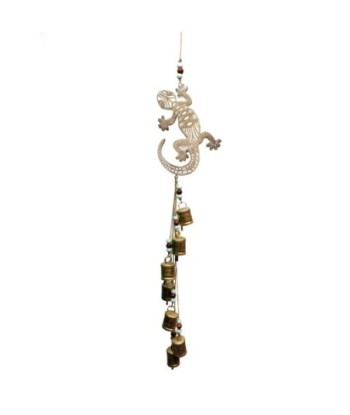 Móvil Lagarto Decorativo Oriental para Colgar en Pared, Accesorio de Decoración Única para el Hogar