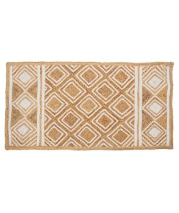 Alfombra de Yute Natural para Decoración del Hogar 70x120cm