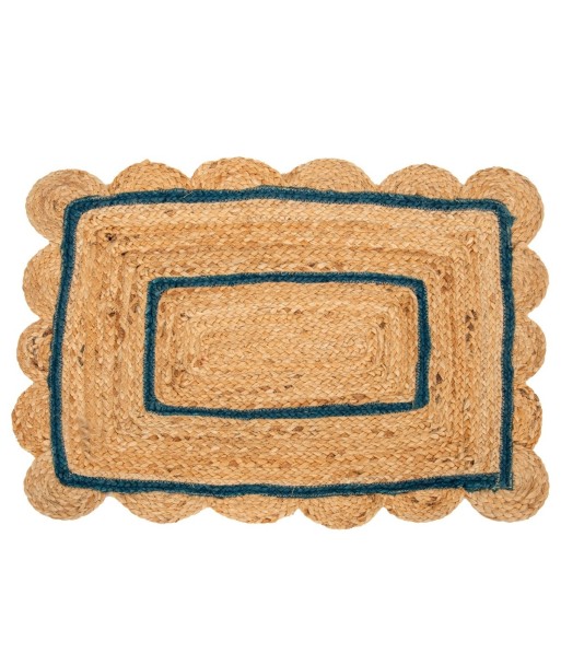Alfombra Natural de Yute para Decoración del Hogar