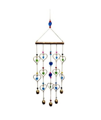 Móvil de Corazones Colgante Decorativo para Habitaciones, Adornos de Pared, Estilo Oriental, Regalo Ideal para