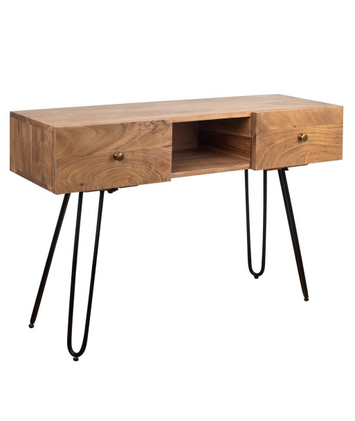 Mueble Consola Bohemio de Madera de Acacia