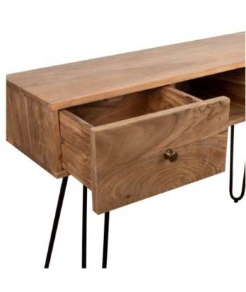 Mueble Consola Bohemio de Madera de Acacia