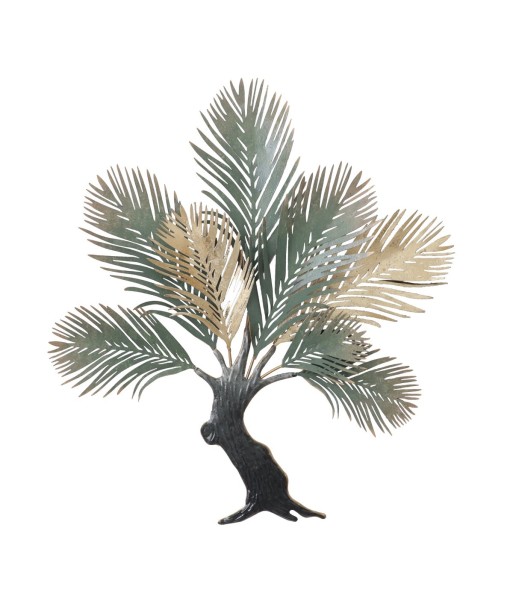 Adorno Pared Arbol Metal Decorativo Jardín Moderno Elegante