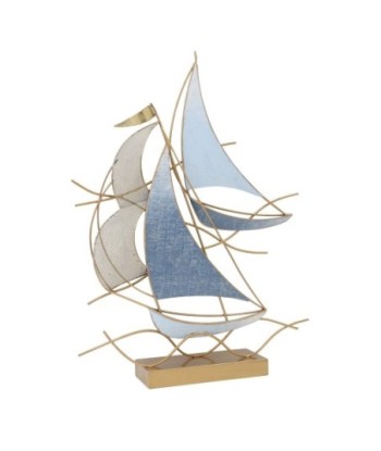 Figura Veleros Decorativos para Pared - Adorno Náutico de Metal