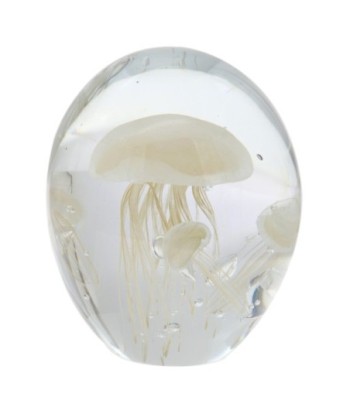 Pisapapel Medusa Cristal Transparente 16 cm x 13 cm x 13 cm