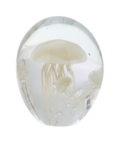 Pisapapel Medusa Cristal Transparente 16 cm x 13 cm x 13 cm